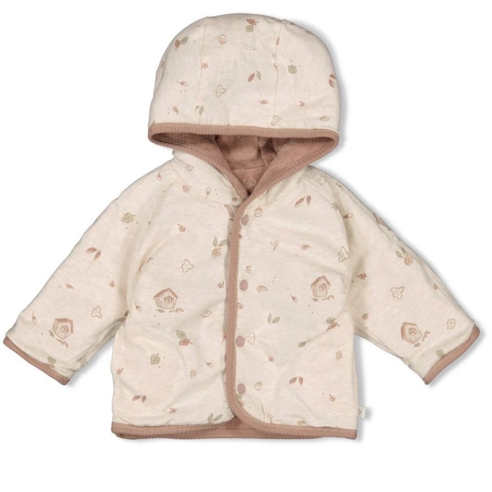 FALL FAVORITES - Velour & Single Jersey Reversible Jacket